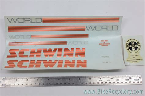 schwinn stickers|schwinn decals vintage.